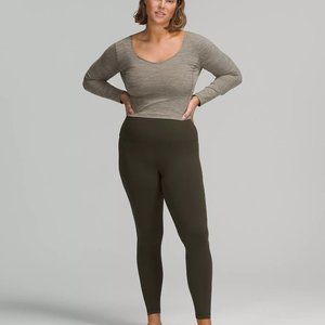 Lululemon Align™ Long Sleeve Shirt in Heathered Rover